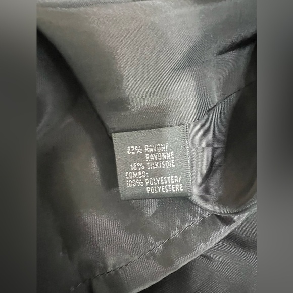 Lafayette 148 New York NWT Black Velvet Silk Bell Sleeve Blazer Jacket MSRP $498 - Picture 9 of 16